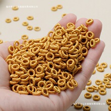 6mm�𾀲��}ȦñDIY��������ɫ���}�Y�ֹ���������β���侀Ȧ