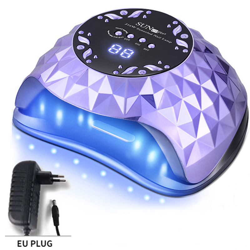 ハイパワーマニキュアジェルネイルランプ、インテリジェントセンサーLED/UVネイル光線療法マシン、速乾性マニキュアジェルネイルベーキングランプ|undefined
