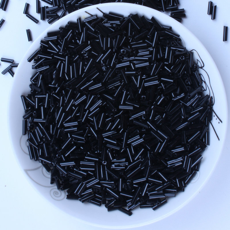 2*6mm管珠装補助材料米珠三分管透明金色銀色管珠diyヘアピン材料アクセサリー部品|undefined