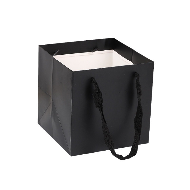Square solid color linen bag, (Physicals), Birthday gift, high-quality style 5