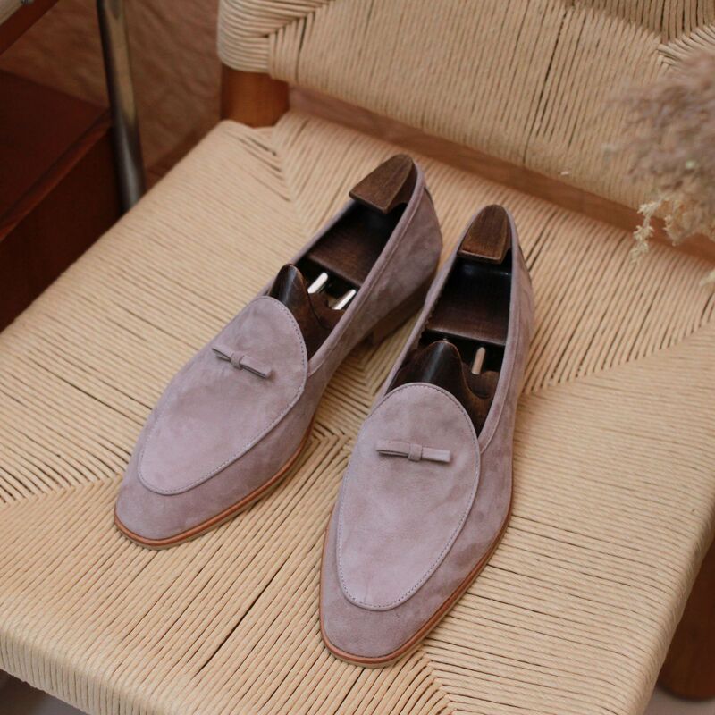 A generation of vintage penny British unstructured summer breathable leather casual suede leather shoes loafers men A generation of vintage penny British unstructured summer breathable leather casual suede leather shoes loafers men