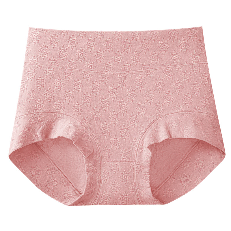 Boxer Ladies Algodón puro Antibacterial 2024 Nuevo estilo de cintura alta Abdomen y caderas Algodón de gran tamaño Pantalones cortos de cuatro esquinas Refrescantes