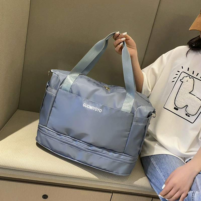 Дорожная сумка для зала с разделением влажного и сухого, чемодан, organizer bag, для импорта
