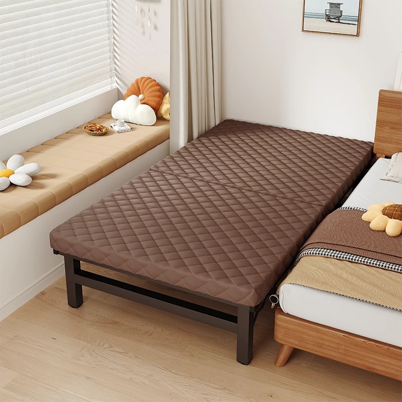 Cama plegable Cama individual Hotel familiar para adultos Cama supletoria pausa para el almuerzo Cama para la siesta Niñera confinamiento para acompañar a los huéspedes Cama temporal