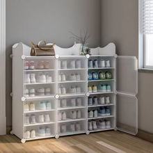 鞋架宿舍简易门口多层防尘家用室内好看经济型收纳神器小型鞋柜子