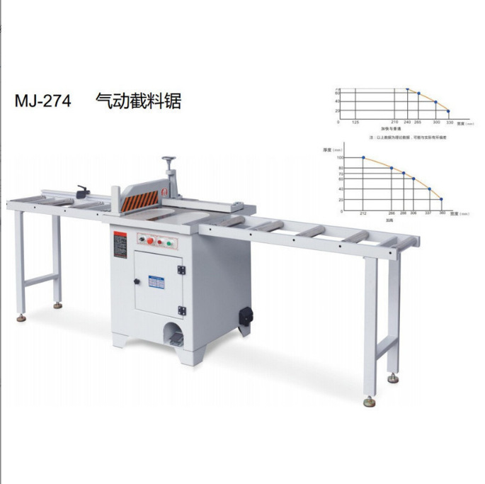 厂家直供MJ274气动截断锯木工高速断木机锯料机单片锯圆木截断锯