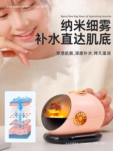 Cute Children's Portable Charging Mini High-Value Foggy Night Light Desktop Mini Measuring Bed with Free Shipping