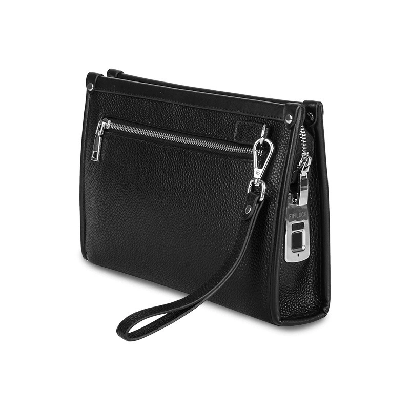 Men's capacious hand loop bag, fashionable small clutch bag, wallet