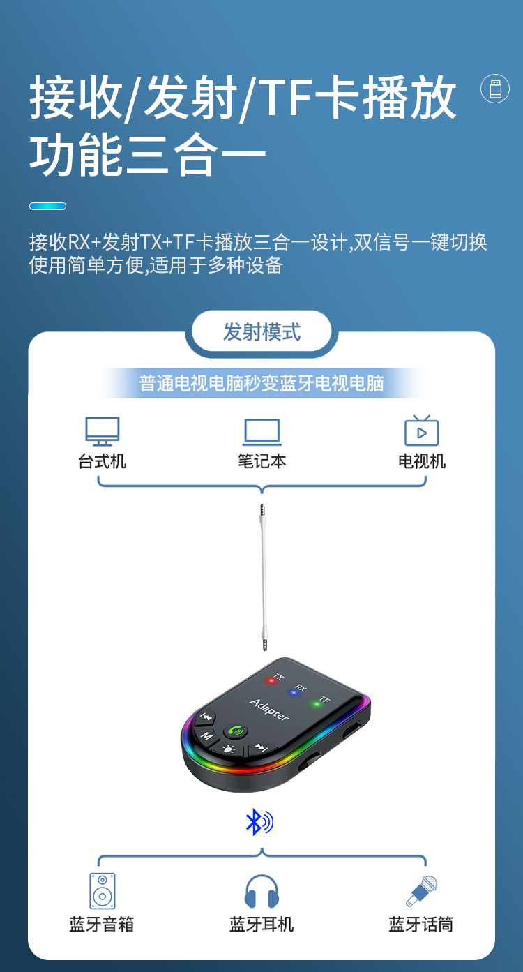 Q1 Bluetooth Fm Transmitter Receiver 4S Store Supplies Wholesale Car Show Promotional Items Wish Independent Station Cross-Border Supply