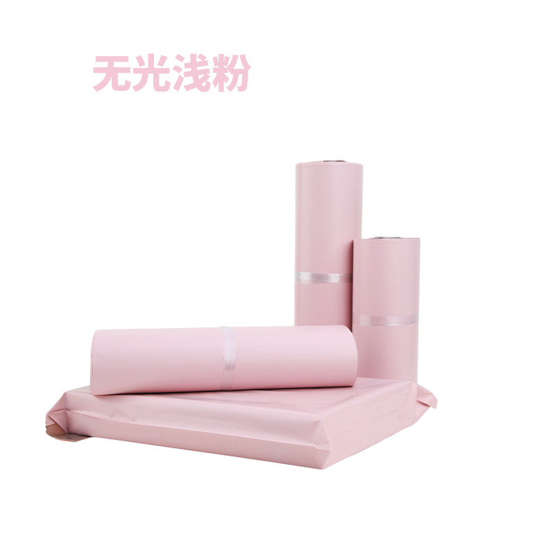 Bolso expreso blanco engrosado Rosa ropa bolsa de embalaje albaricoque bolso expreso grande Bolso expreso negro al por mayor