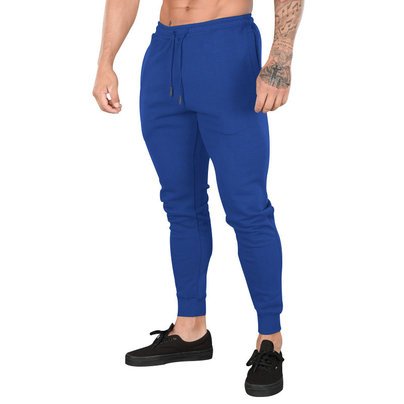 Versatile Men's Slim Fit Casual Pants With Tether Detail_voghion.com