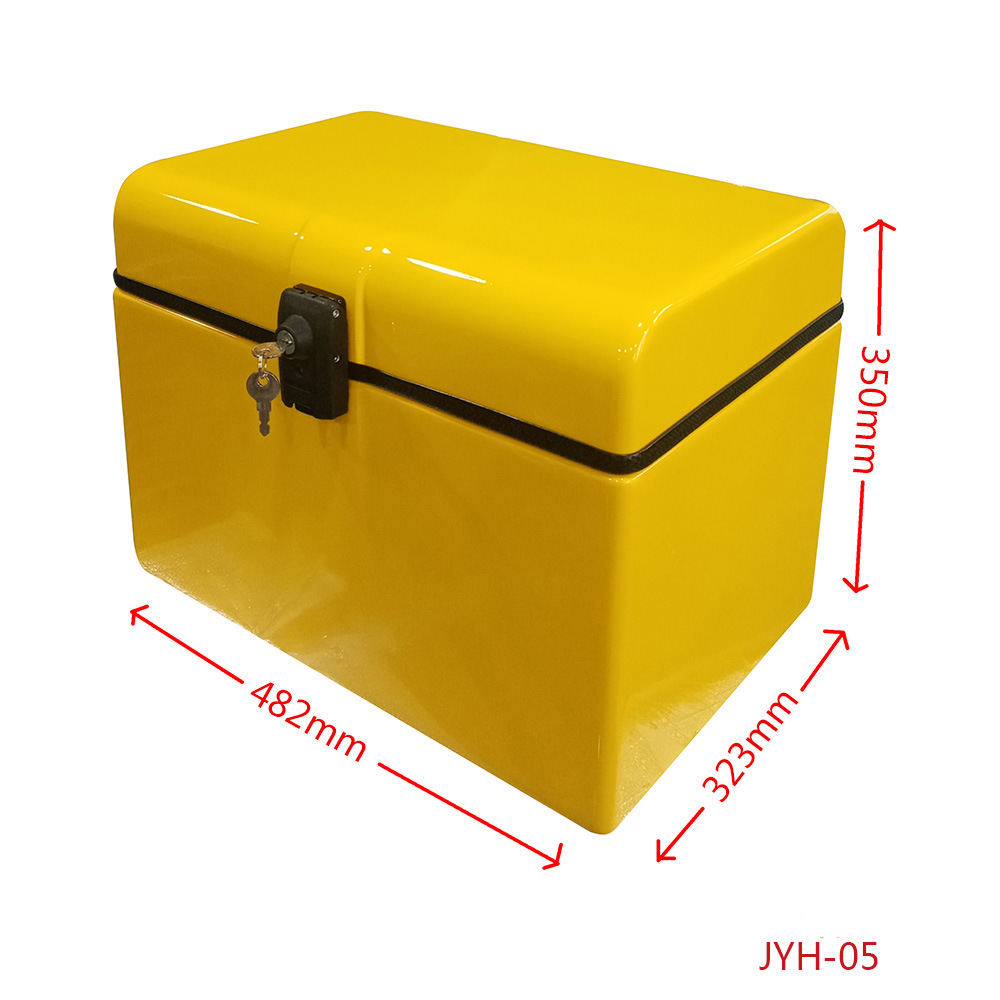 Factory Direct Sales Rider Equipment Errand Delivery Motorcycle Tail Box Large Capacity Electric Vehicle Meal Delivery Box Delivery Box