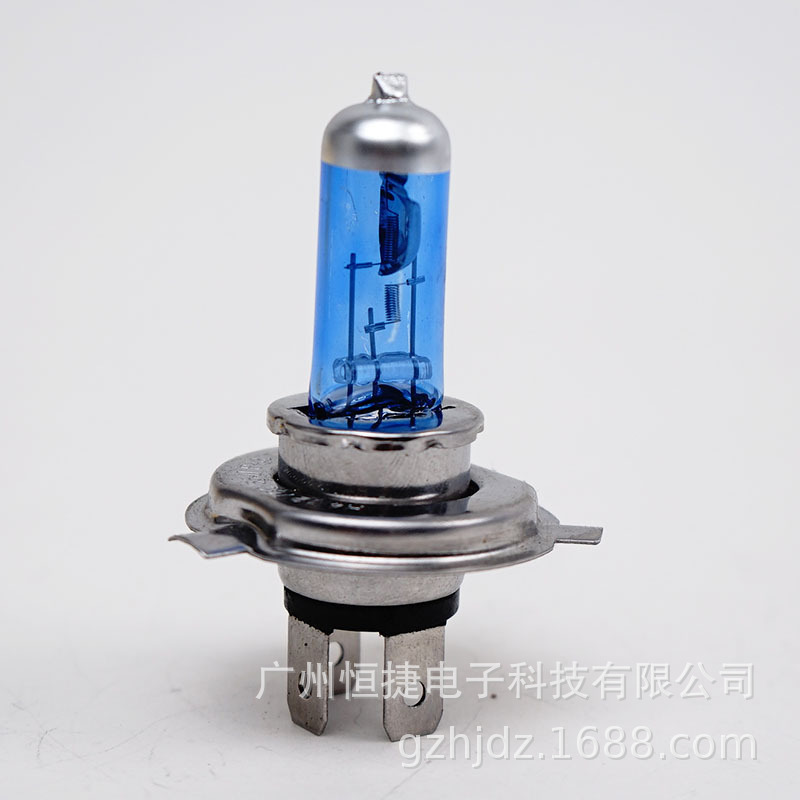 Linterna del coche 12V55W bombilla blanca/100W luz blanca estupenda lejos y cerca de la luz del faro bombilla halógena H4