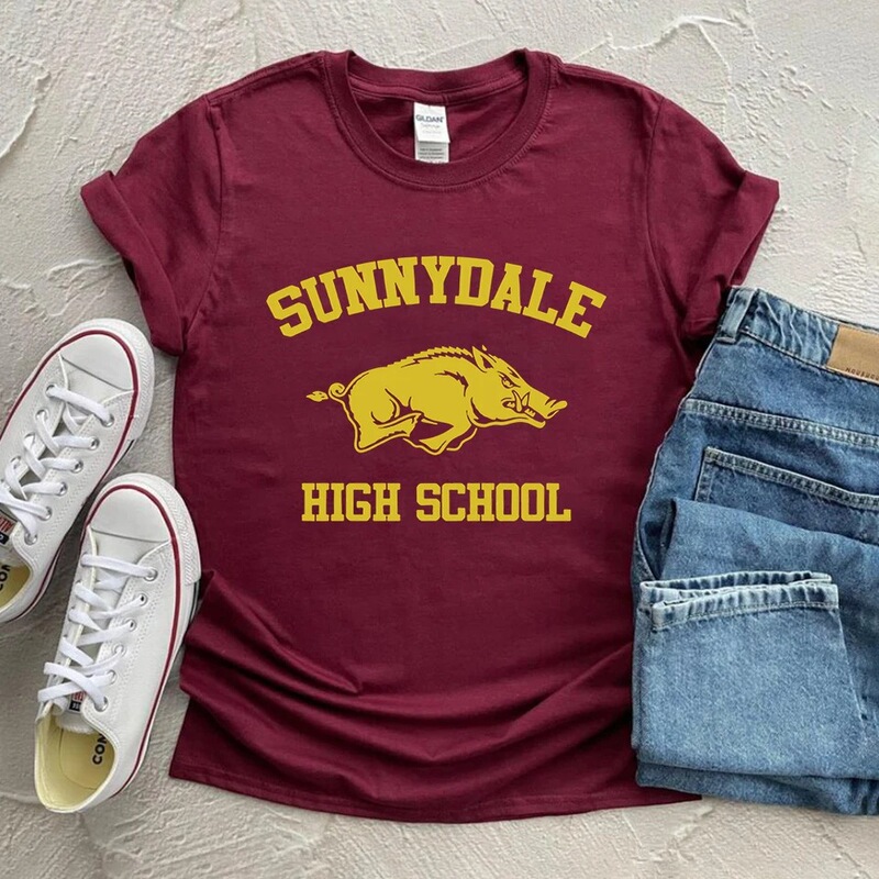 Sunnydale High School Shirt Buffy the Vampire Slayer T-Shirt Sunnydale High School Shirt Buffy the Vampire Slayer T-Shirt