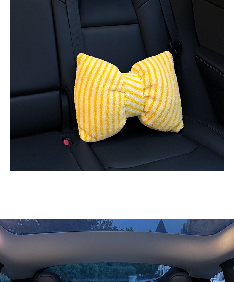 Car Lumbar Support for Driving, Main Driver's Seat Lumbar Support, Lumbar Pillow, Car Backrest Cushion for Long Sitting