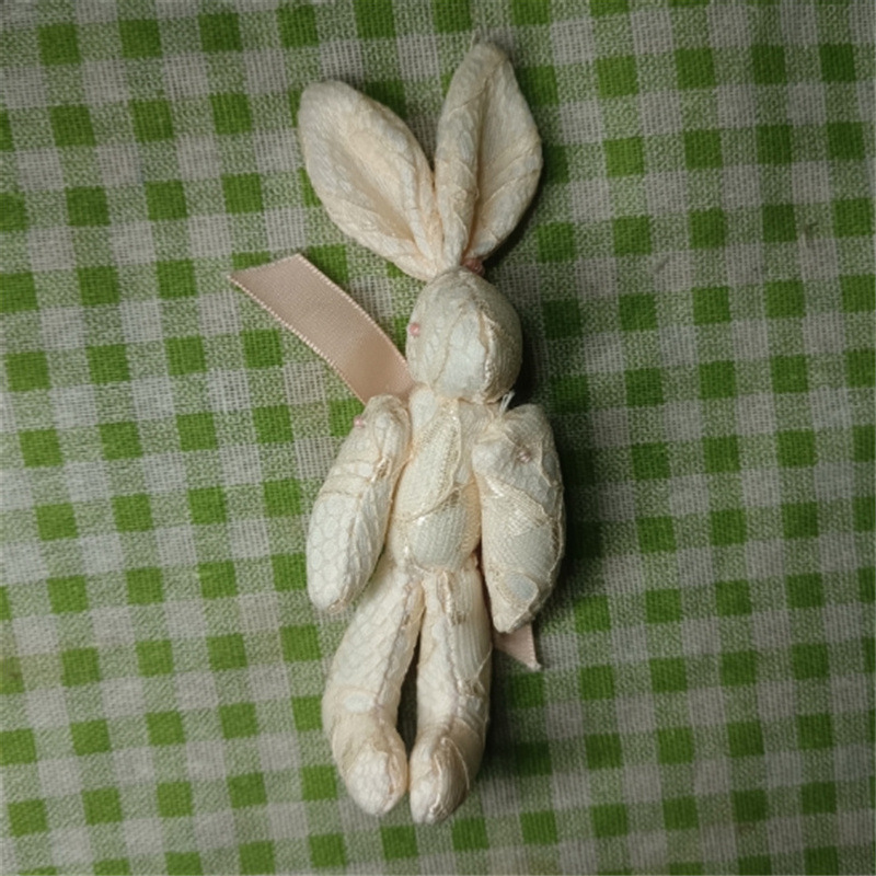 8cm 미색 토끼