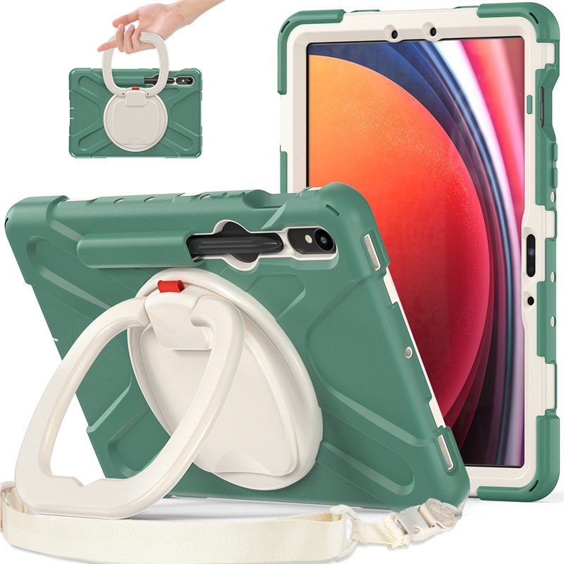 适用三星S10Lite 海盗王手环PC支架平板套三星S9FE背带防摔保护壳