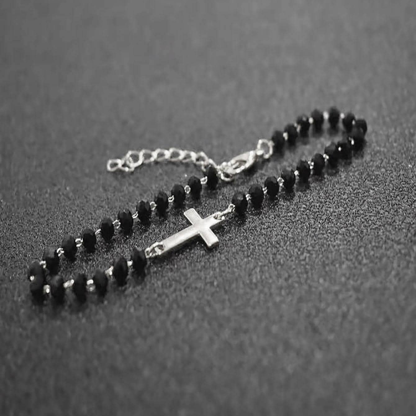 8g Weight Lobster Trigger Clasp Closure Clasp Closure Type Alloy Pendant Material Bracelets Classification Glass, Iron Chain Material 1 Piece Quantity Daily, Street Occasion Alloy Material Cross, Four Leaf Clover, Star Pattern All Seasons Season Men's Gender Beaded, Plating Design Casual, Simple Style Style Casual Simple Style Cross Four Leaf Clover Star Alloy Beaded Plating Men's Bracelets Men Beaded Bracelets 5