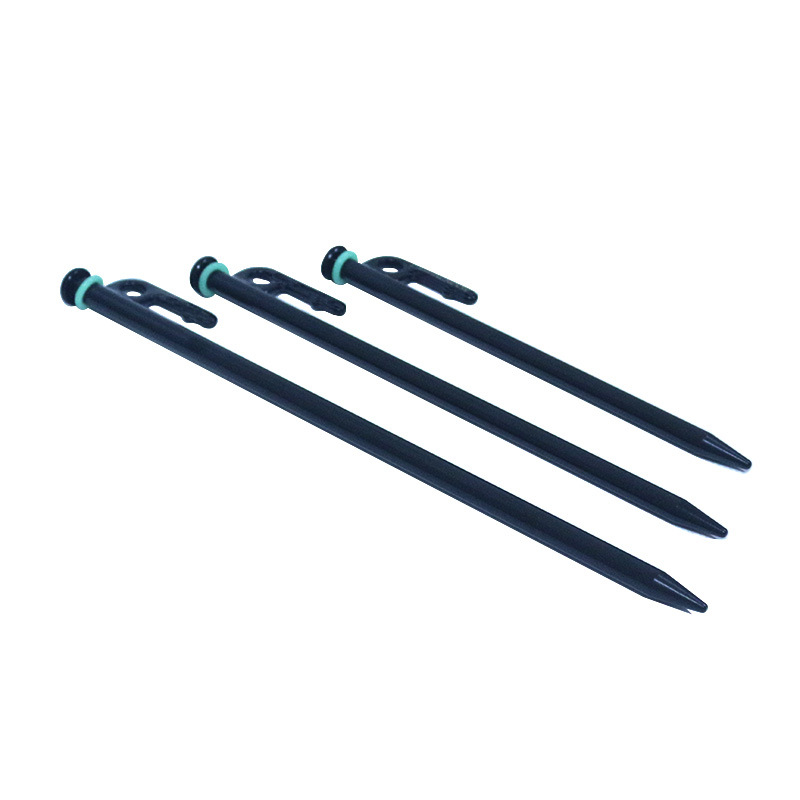 Acampar al aire libre uñas de tierra apertura nocturna de silicona O-tipo apertura luminosa anillo fluorescente anillo de advertencia de pesca nocturna anillo de uñas de campamento