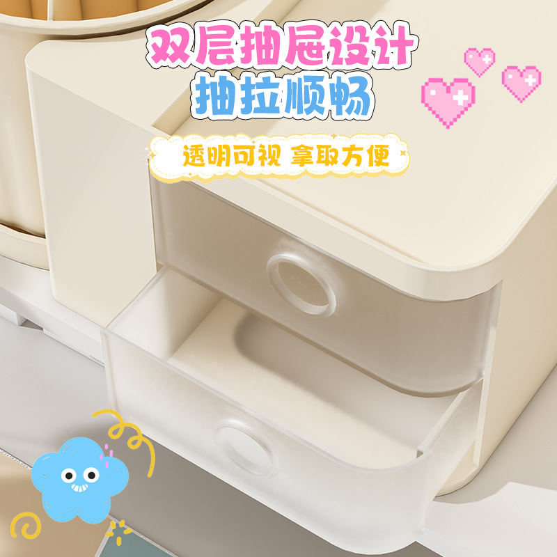 Pens holder, storage box, stationery, capacious storage system for boxes