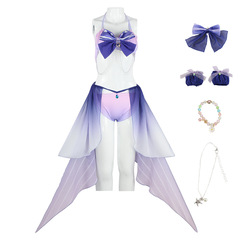 原神cos服裝珊瑚宮心海性感泳衣二次元角色扮演表演服裝女裝