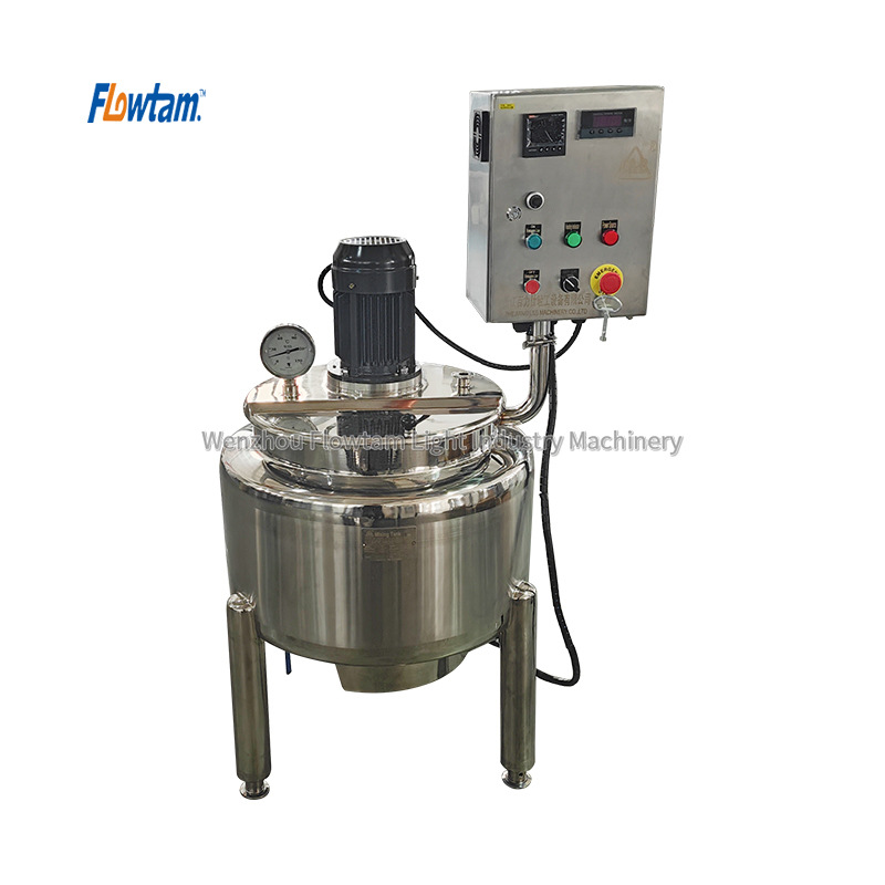 不锈钢电加热小型乳化罐 高剪切化糖罐 奶粉淀粉糖乳胶类分散乳化