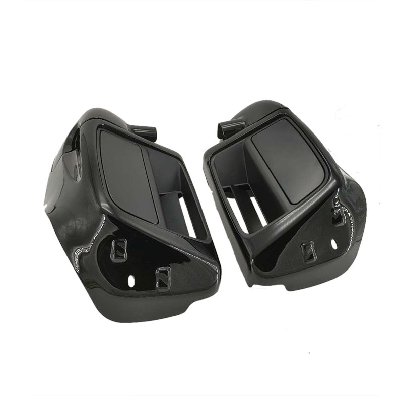 Suitable for Harley Avenue Double Light Highway Glide Road King Modified Front Bumper Leg Guard Windshield Leg Guard Bag