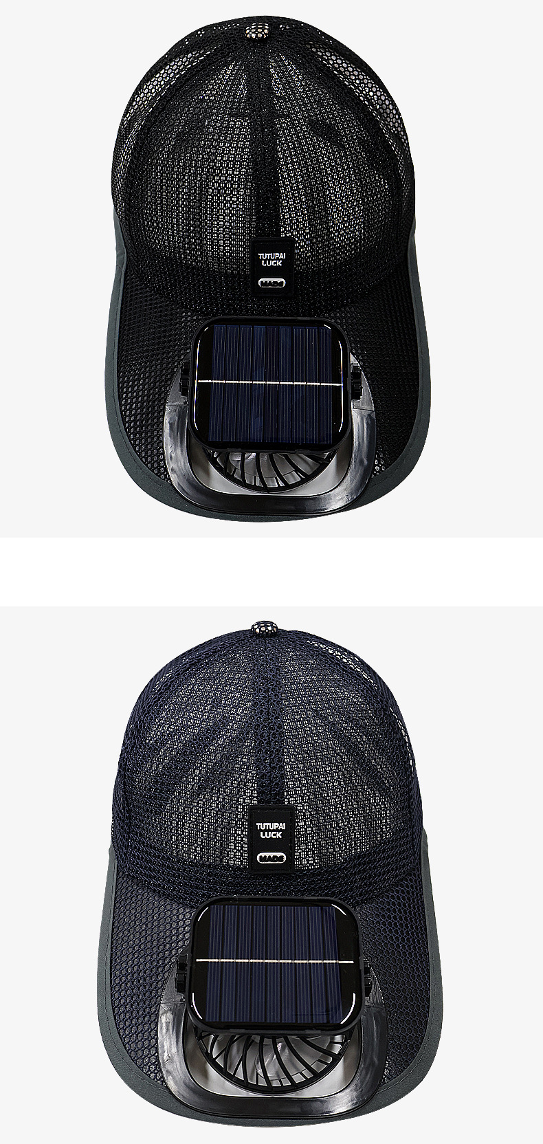 Solar Powered Fan Hat For Outdoor Sun Protection Hiking Cap_voghion.com