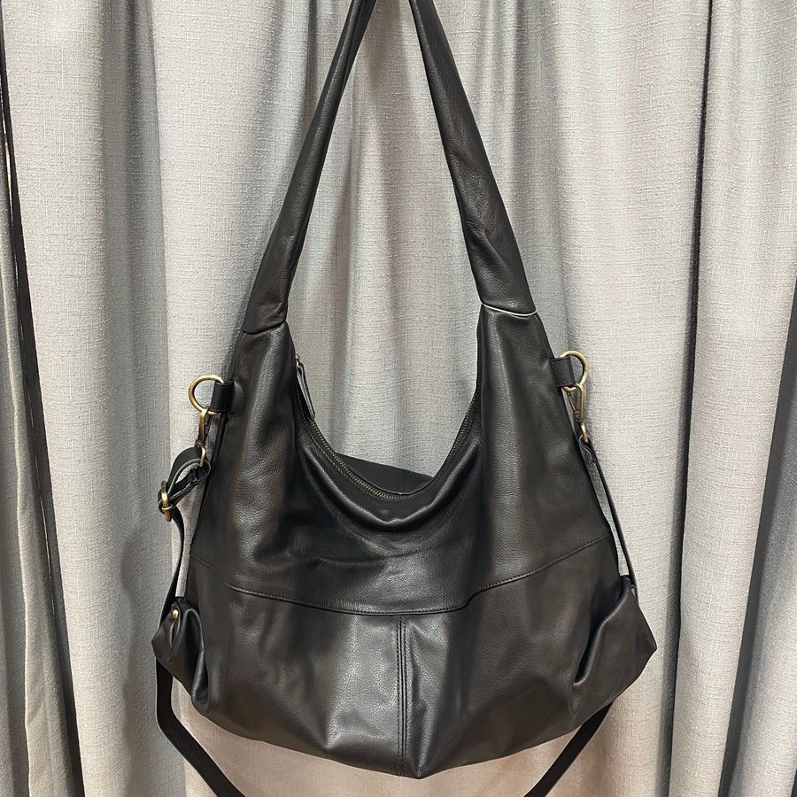 Nuevos bolsos de cuero de moda bolsos de hombro casuales y versátiles para mujeres moda bolsos retro versión coreana bolsos tote de gran capacidad