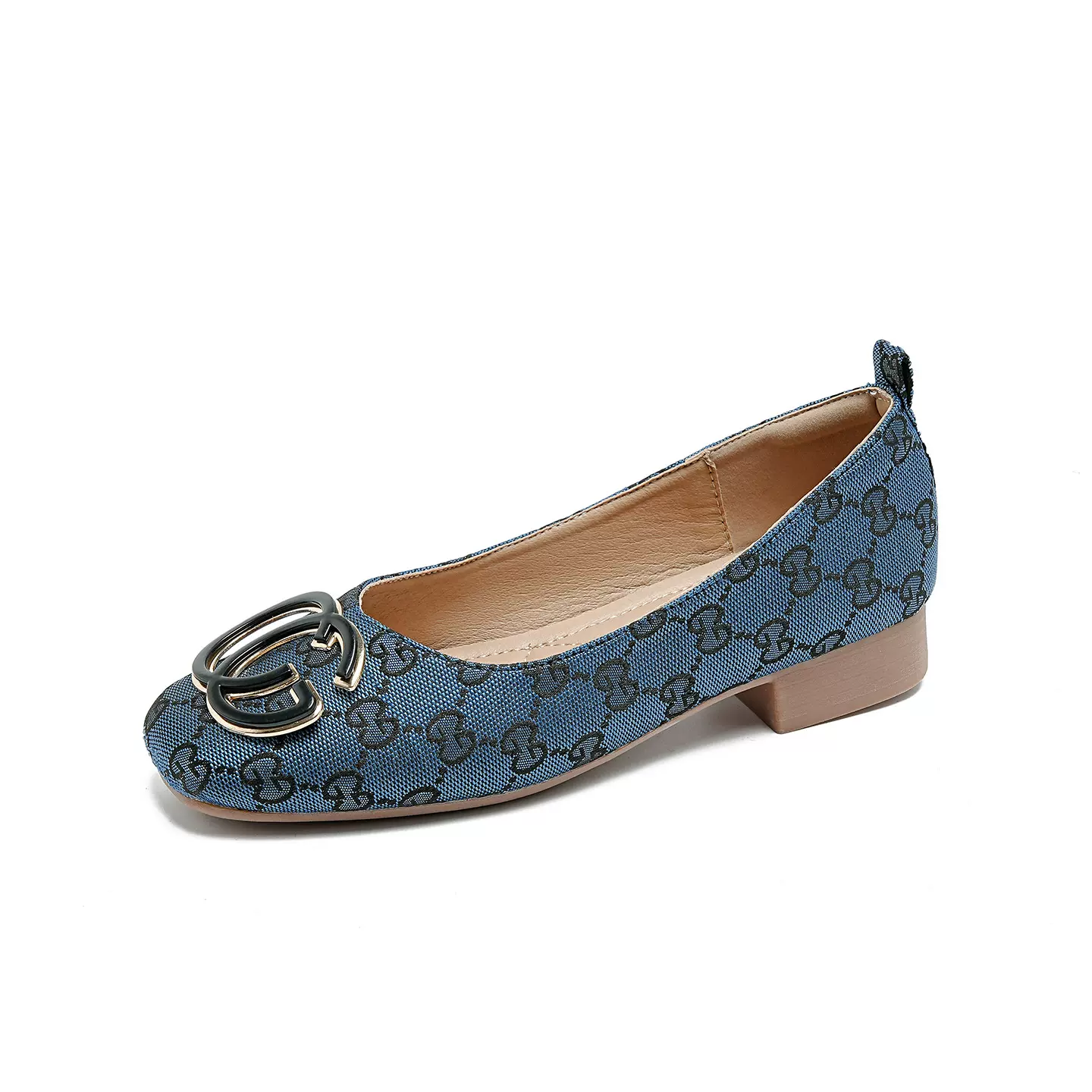 8808-8新款2025春秋季软底舒适一脚蹬妈妈浅一件代发