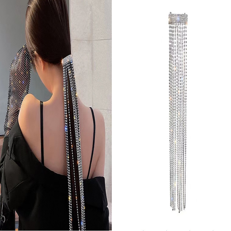 Fashion Geometric Rhinestone Plating Hair Clip 1 Piece display picture 7