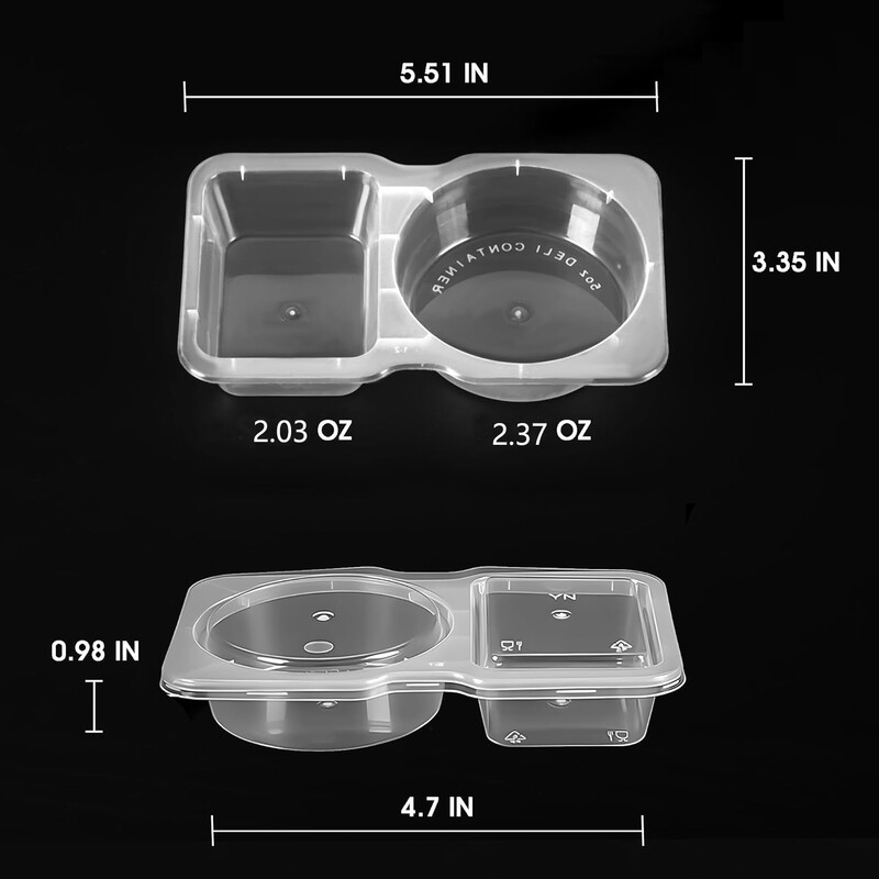 【可贴标】跨境一次性酱料盒调料盒杯塑料蘸料油醋辣椒酱盒拉外卖|undefined