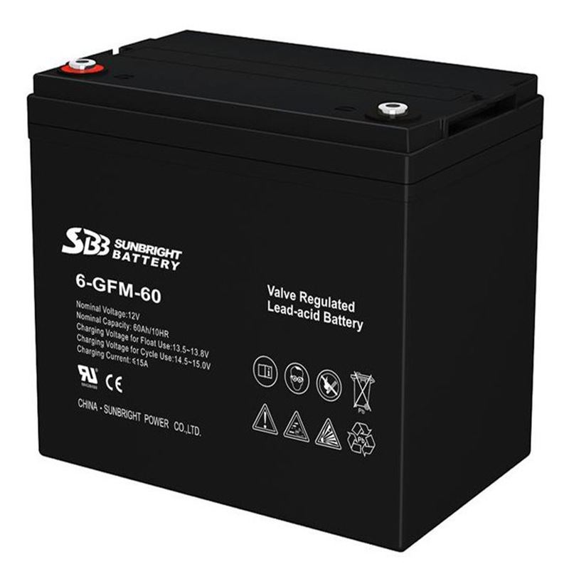 6-FM-65圣豹SBB免维护蓄电池12V65AH通信设备电源