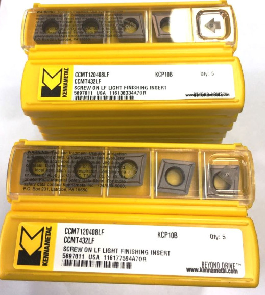 优势批发肯纳刀具CCMT060202LF KC5025肯纳数控车刀片