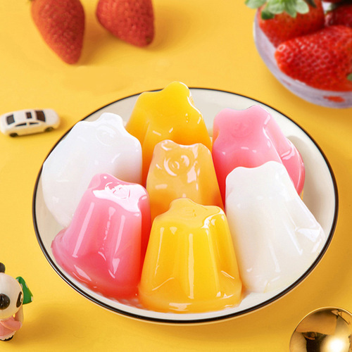 A box of 500g Guifei fruit-flavored jelly, juice fruit-flavored jelly, suitable for office, leisure, cravings, children's snacks, pudding.