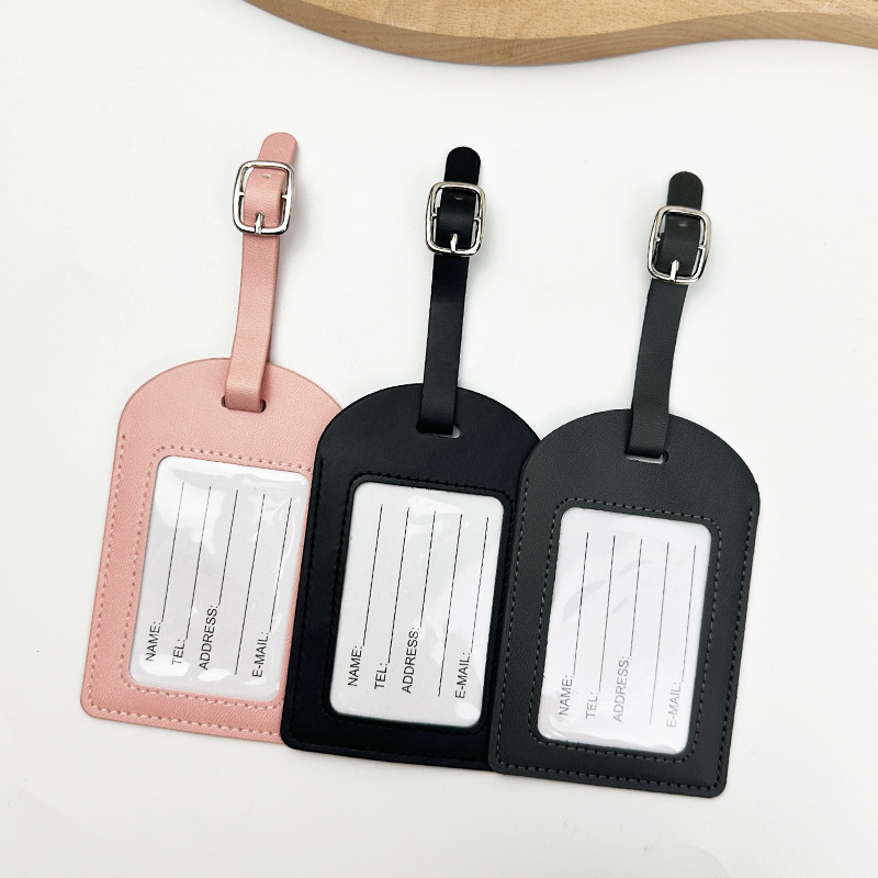 En stock pu cuero viajes negocios regalos pueden agregar logo pasaporte cubierta bolsa pasaporte titular cubierta protectora equipaje etiqueta traje