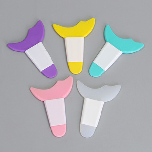 Novice Eyeliner Auxiliary Baffle Crescent Silicone Eye Makeup Eye Shadow Mascara Positioning Aid Beauty Makeup Tool