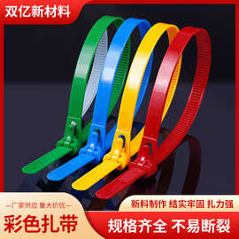 塑料捆绑束线带 可循环使用的扎带 4*150 5*200活扣式尼龙扎带