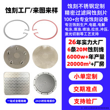 蚀刻片咖啡机过滤网分水网意式手柄二次分水网蚀刻金属卡簧圈定制
