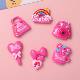 Cartoon glossy travel Barbie diy resin accessories jewelry homemade hairpin phone case water Cup headdress wholesale