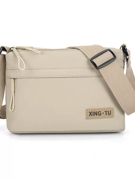 Three-Layer Bag for Women, Oxford Cloth Waterproof Crossbody Bag, Large Capacity Women's Shoulder Bag, Multi-Compartment Travel Casual Small Backpack
