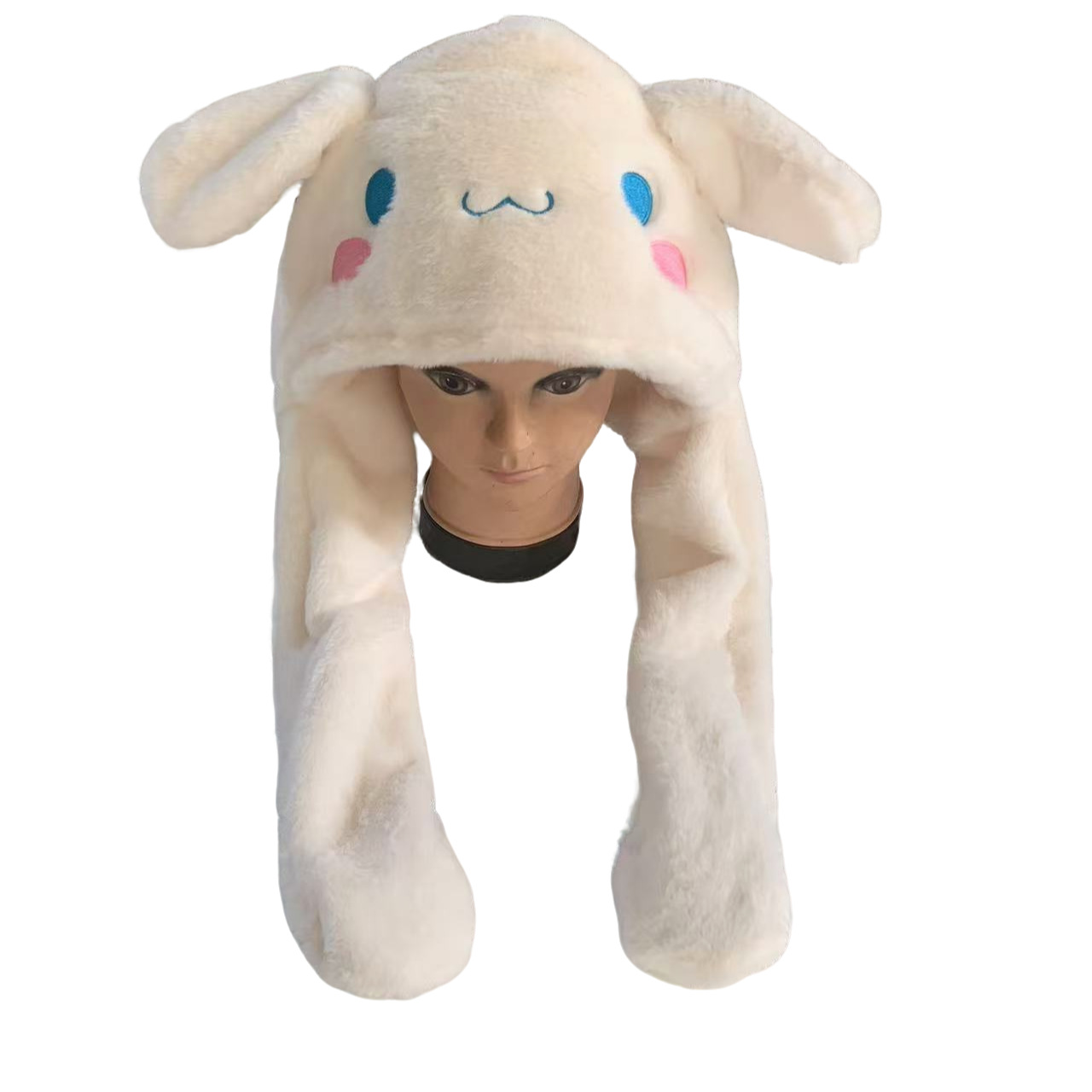 Sombreros con orejas que se mueven, sombreros capibara, sombreros para niños, bolsas de aire, regalos creativos, dibujos animados, cálidos invierno, Navidad