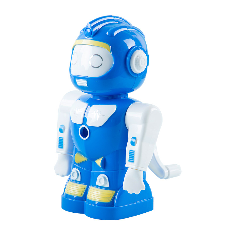 5802 espacio robot sacapuntas Sacapuntas de lápiz sacapuntas para niños juguete material escolar sacapuntas Sacapuntas de lápiz de manivela
