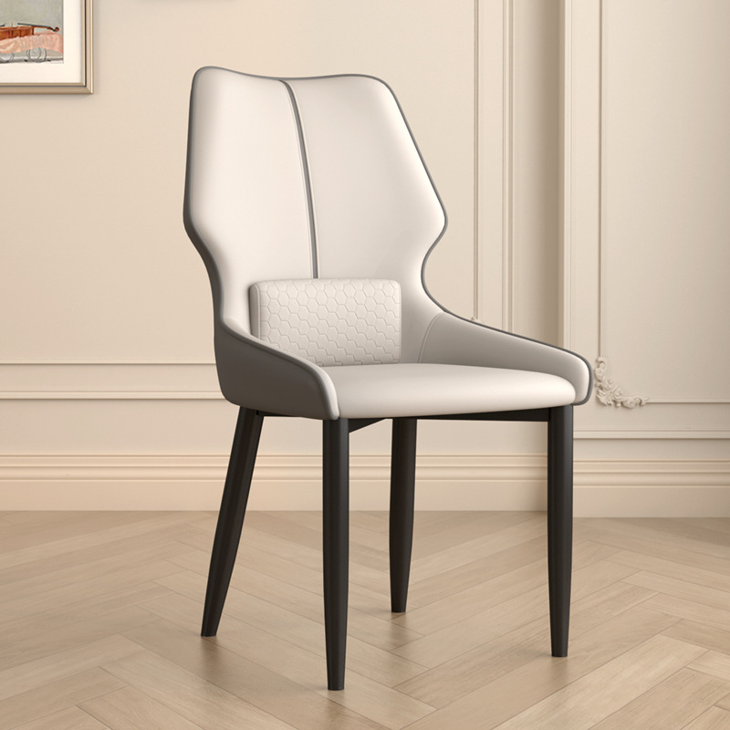 silla moderna silla de comedor de lujo ligera simple mesa de comedor mahjong casera silla de hotel casual mesa de té silla de negociación al por mayor