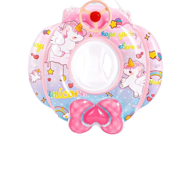 Anillo de natación para niños, asiento anti-rollback para bebés, asiento para niños, juguetes inflables para niñas, anillo salvavidas image 6
