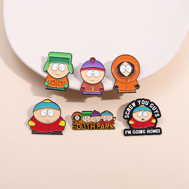 Japanese Cartoon Animation Secondary Peripheral Cartoon Badge Peripheral Wizard Robot Alloy Brooch Jewelry