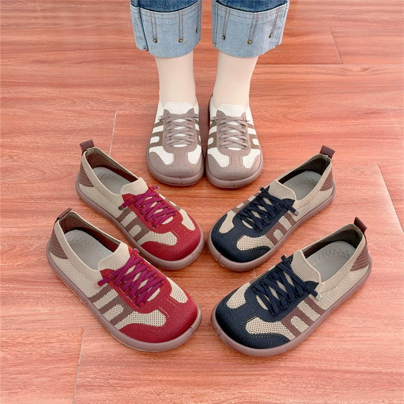 2025 новая модная обувь немецкая тренировка мягкая подошва нескользящая повседневная обувь легкая и удобная старая пекинская обувь из ткани