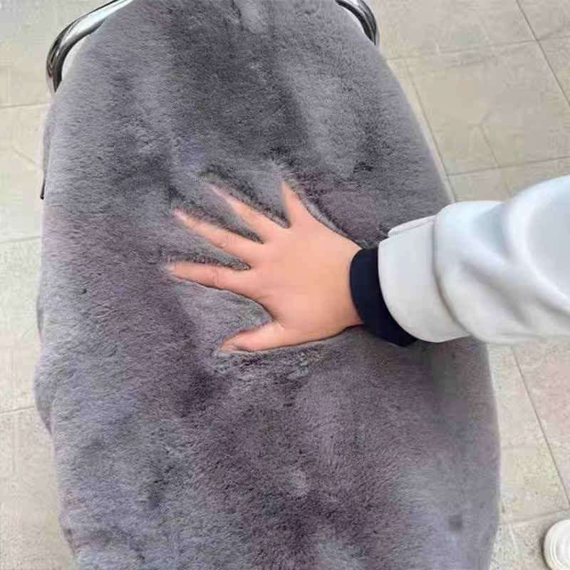 Electric Scooter Seat Cushion Cover Autumn and Winter Plush Warm Insulation Sun Protection Breathable Battery Electric Motorcycle Seat Cushion Cover