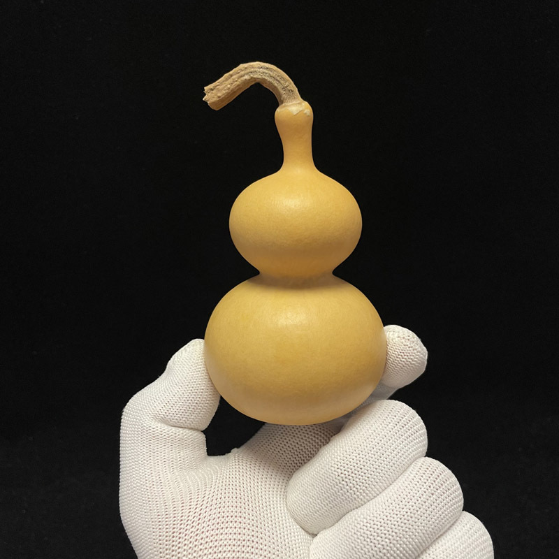 Bracelet made of jade, each piece is unique, featuring an eight-ornament gourd, palace-style, Tian Tan theme, handle piece, natural straight mouth, flat belly, round plate for playing