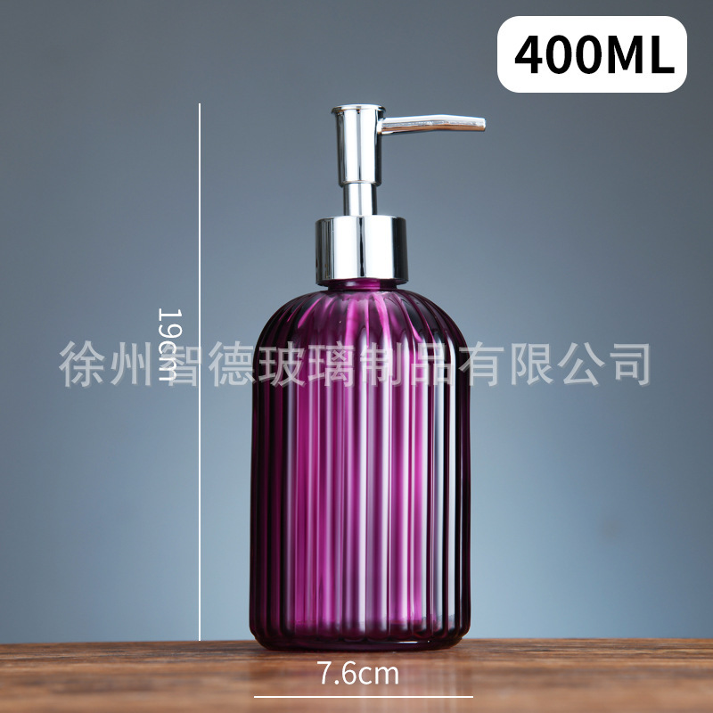 Amazon Select Clear Hand Wash Pressing Glass Vertical Shower Lotion envasado en botellas de champú de alto valor facial image 9